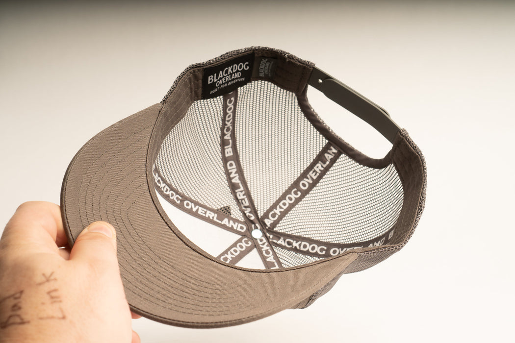 THE HELL I WON'T Dark Grey Trucker hat