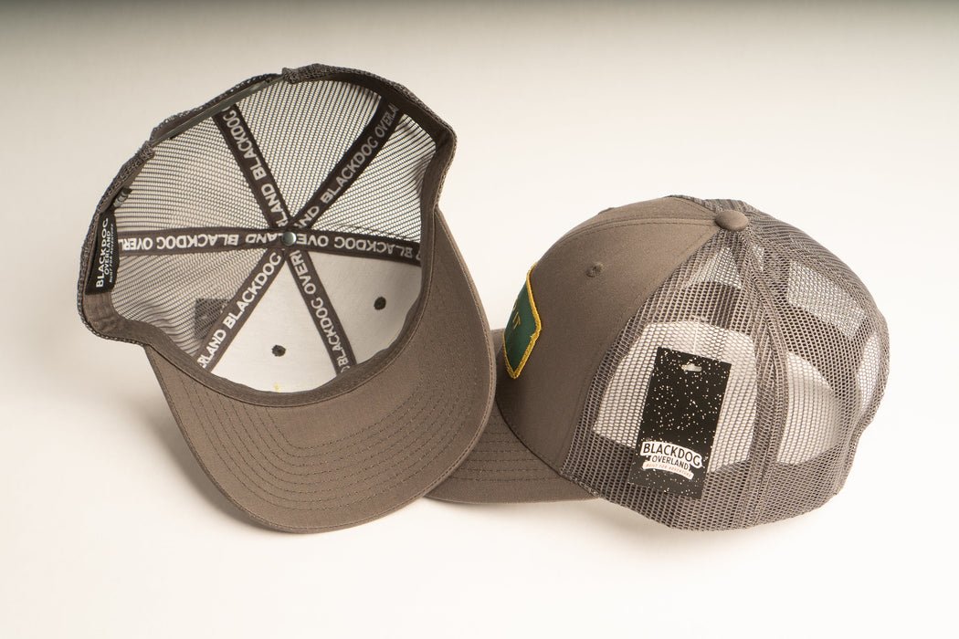 THE HELL I WON'T Dark Grey Trucker hat