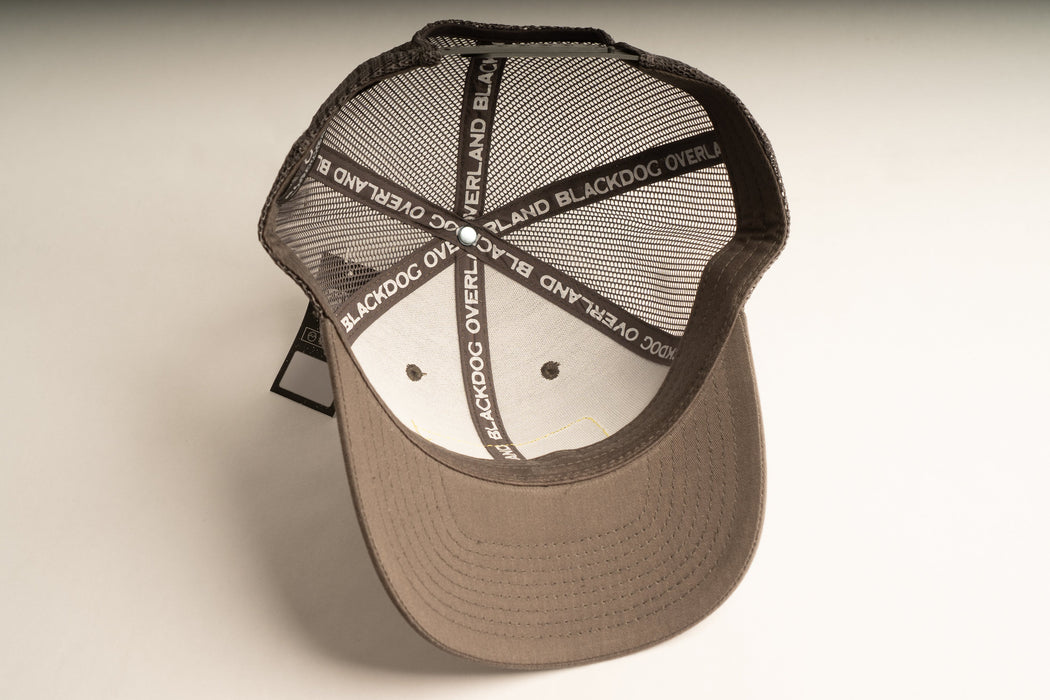 THE HELL I WON'T Dark Grey Trucker hat