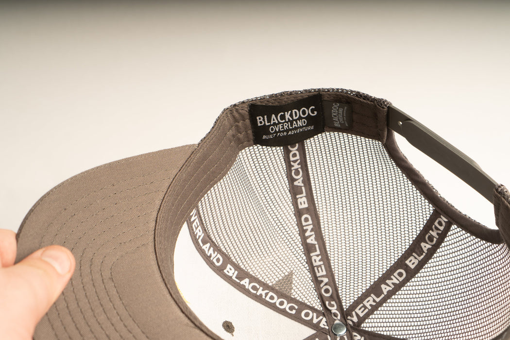 THE HELL I WON'T Dark Grey Trucker hat