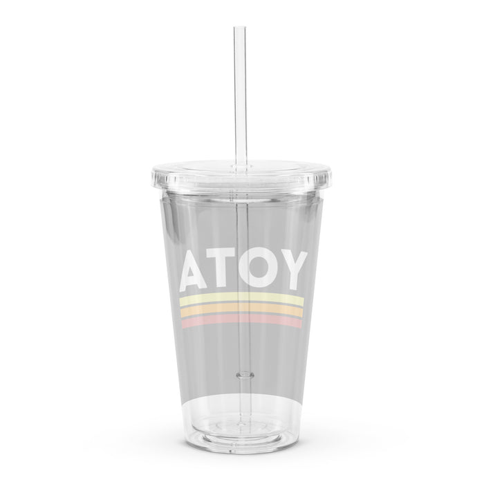 Yota Heritage Clear plastic tumbler