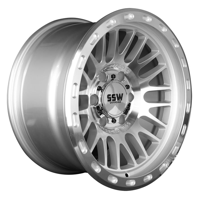 GRIFFON / MACHINED SILVER / 17X9.0 -25