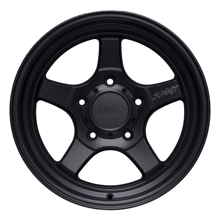 STRYKER / MATTE BLACK / 17x9.0 +0 (5 LUG)